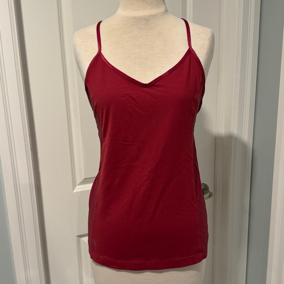Lole red tank top with mesh design - Picture 1 of 4